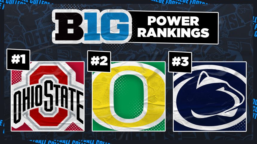 Big Ten Football Power Rankings: Oregon Soars as Michigan Stumbles