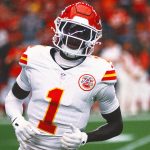 Chiefs WR Xavier Worthy Ruled Out with Shoulder Injury