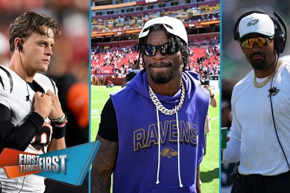 Coach Eric Mangini's NFL predictions ft. Joe Burrow, Bears, Ravens and Chiefs | First Things First