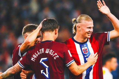 FIVE Goals?! Stitched-Up Erling Haaland Leads Norway in 11-1 Blowout Win