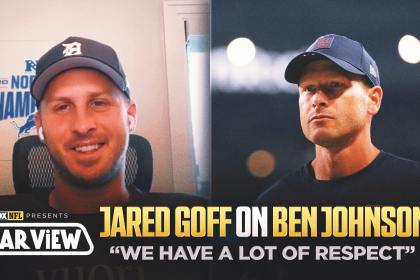 Jared Goff Shuts Down Idea Lions Hold Animosity Toward Ben Johnson
