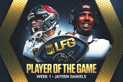 Jayden Daniels Takes Home Tom Brady's LFG Player of the Game In 'Sloppy' Win