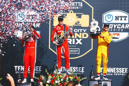 Josef Newgarden Salvages Season With Nashville Victory ... Sorta