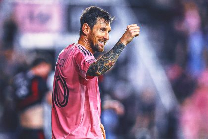 Lionel Messi Scores Twice And Assists In Inter Miami's 3-2 Win Over D.C. United