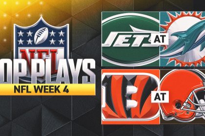 Monday Night Football Highlights: Dolphins topple Jets for 1st win, Broncos rout Bengals