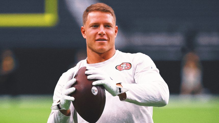 NFL Week 1 Injury Report, Inactives: Latest on Christian McCaffrey, Myles Garrett, More