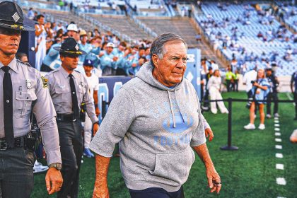 North Carolina Scores on Opening Drive vs. TCU in Bill Belichick's College Debut
