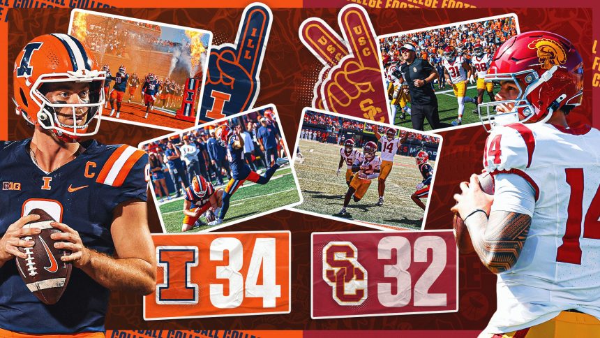 Photo Essay: A Look Back at the Epic USC-Illinois Battle on Big Noon Saturday