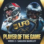 Saquon Barkley Not a 'Secret Weapon,' But He's Tom Brady's First 3-Time LFG Player of the Game