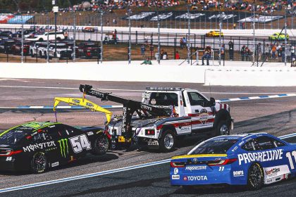Teammates Denny Hamlin, Ty Gibbs Tussle at Loudon: ‘What the F--- is He Doing?!’