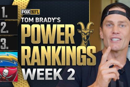 Tom Brady's NFL Power Rankings: How Far Do Chiefs Fall? Who Sits Behind Eagles?
