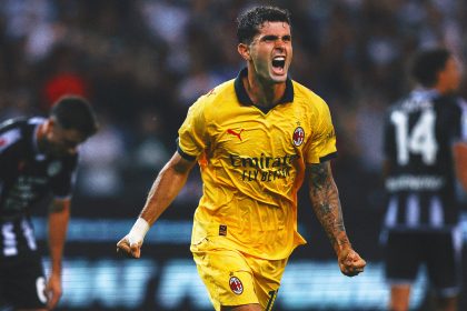 U.S Men's Team Star Christian Pulisic Keeps Scoring for AC Milan