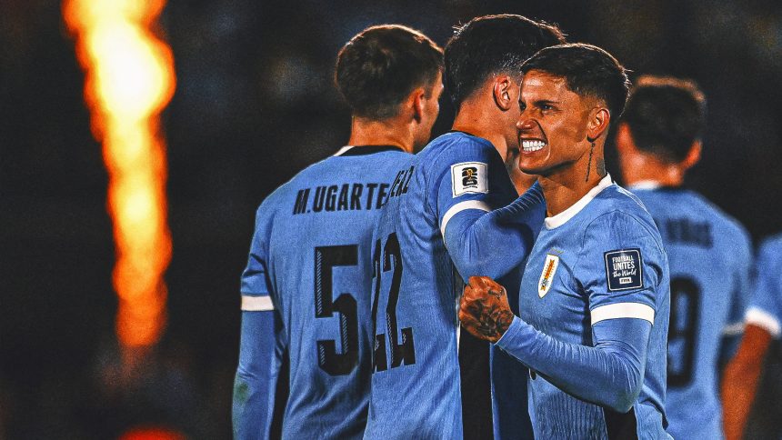 Uruguay, Colombia and Paraguay qualify for the 2026 World Cup