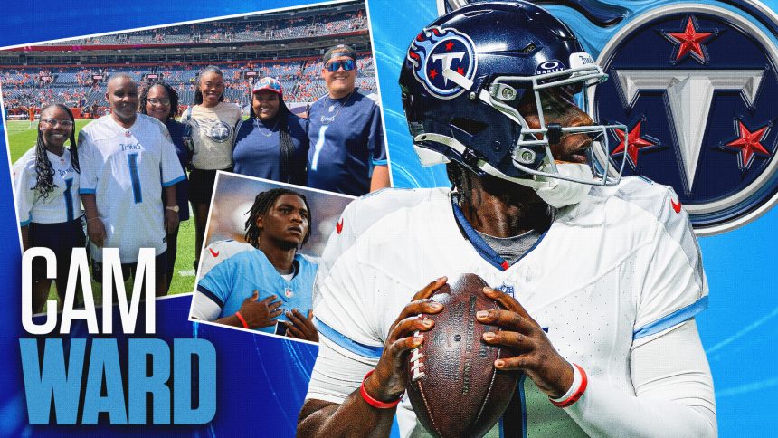 'We'll Figure It Out': Cam Ward's Family Keeps Showing Up for Titans QB