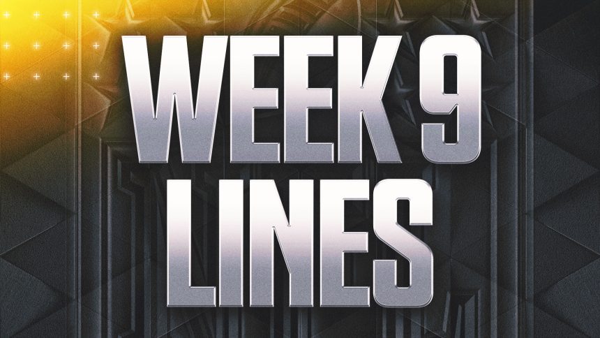 2025 NFL Odds Week 9: Lines, Spreads for all 14 Games