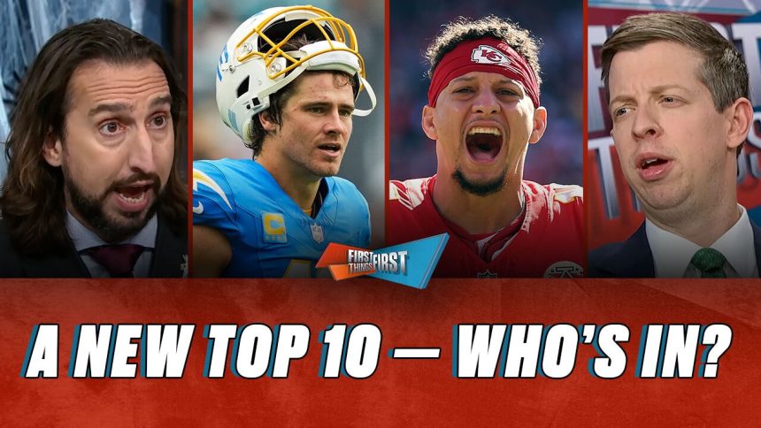 A MAJOR shakeup in Parkins’ NFL Top 10… Guess Who’s In 😳 & are the CHIEFS BACK?