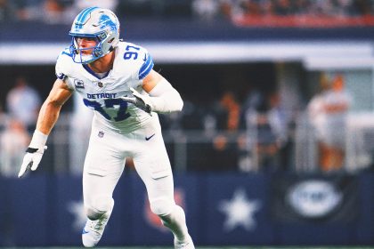 Aidan Hutchinson, Lions Agree to Extension With Record Guaranteed Money