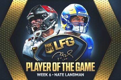 Call Him 'The Land Man': Rams LB Nate Landman Wins Tom Brady's LFG Player of the Game