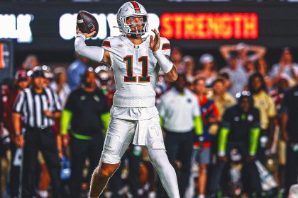 Carson Beck’s 4 TD Passes Helps No. 3 Miami Hold Off No. 19 Florida State