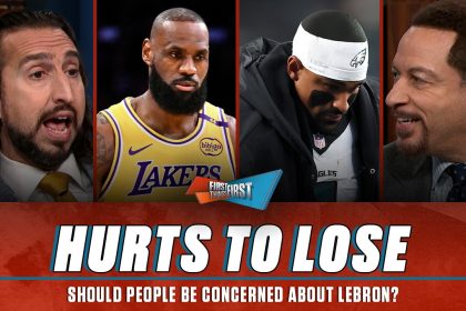 ‘Concerning’ LeBron James injury, Is Jalen Hurts to blame for the Eagles loss to the Giants? | FTF