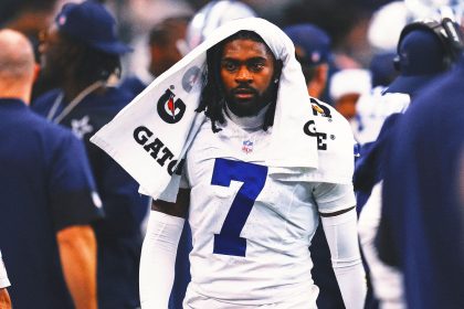 Cowboys CB Trevon Diggs Out Week 7 vs. Commanders Due to Head 'Accident'