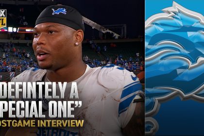 David Montgomery on securing a win in his return to Cincinnati: “Definitely a special one”