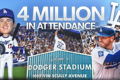 Four Million Fans and a Franchise First. What Drives The Big Dodgers Crowds?