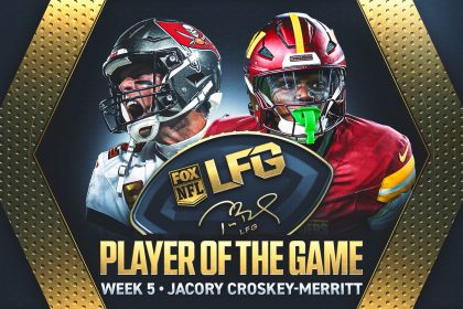 Jacory 'Bill' Croskey-Merritt Runs Away With LFG Player of the Game vs. Chargers