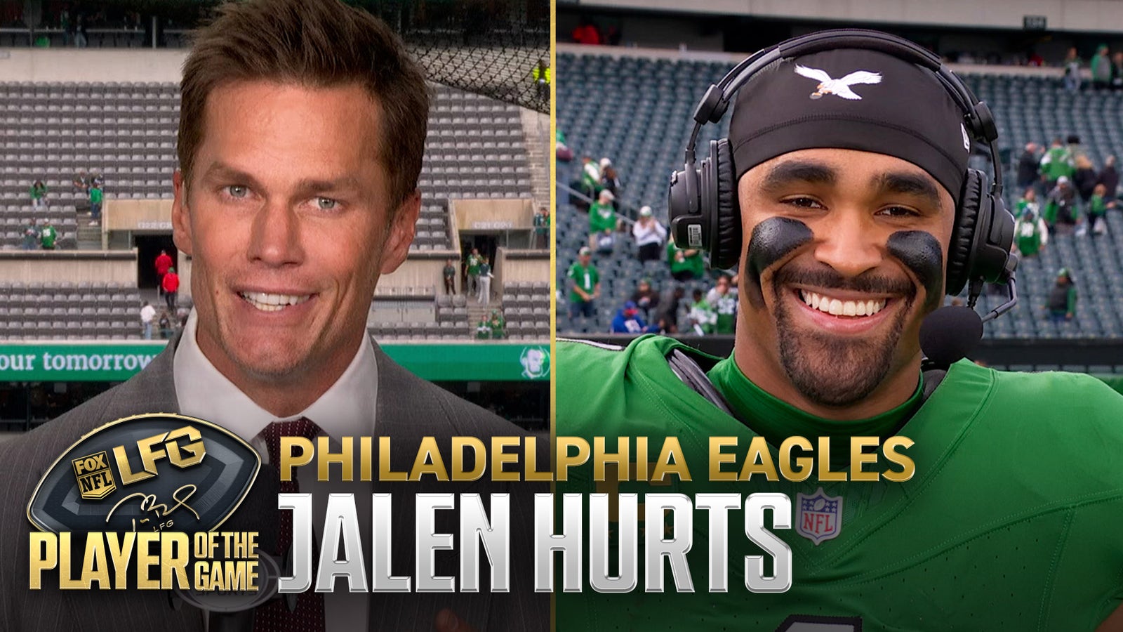 Tom Brady's LFG Player of the Game: Eagles QB Jalen Hurts π Week 8 DIGITAL EXCLUSIVE