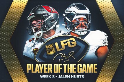 Jalen Hurts Relishes Recent Adversity to Win LFG Player of the Game in Eagles Win