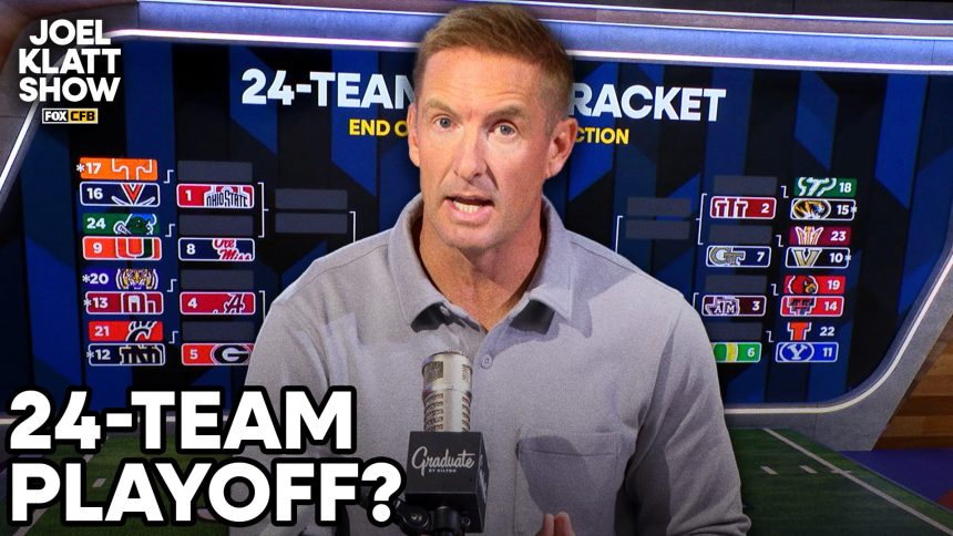 Joel Klatt breaks down the proposed 24-team CFP format | Joel Klatt Show