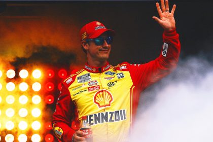 Joey Logano Advances After Denny Hamlin's Move in Wild Last Lap at Charlotte