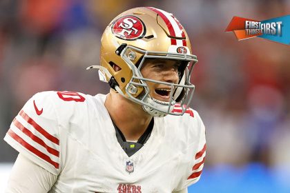 Mac Jones 'saves' Kevin Wildes' career, improves to 3-0 as 49ers QB1 with TNF win vs. Rams | First Things First