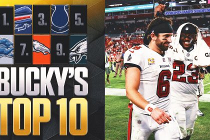 NFL Top-10 Rankings: A New No. 1; Steelers, Colts Climb; Lions, Eagles Tumble