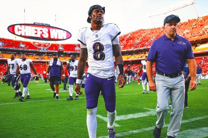 NFL Week 5 Injury Report, Inactives: Lamar Jackson Out, Jayden Daniels In