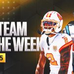 NFL Week 5 Team of the Week: Rico Dowdle Fills In and Shines on Sunday
