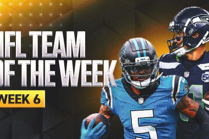 NFL Week 6 Team of the Week: Rico Dowdle Stays Hot; Smith-Njigba Continues Rise