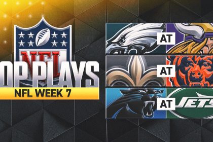 NFL Week 7 Live Updates, Score: Eagles-Vikings, Saints-Bears, More