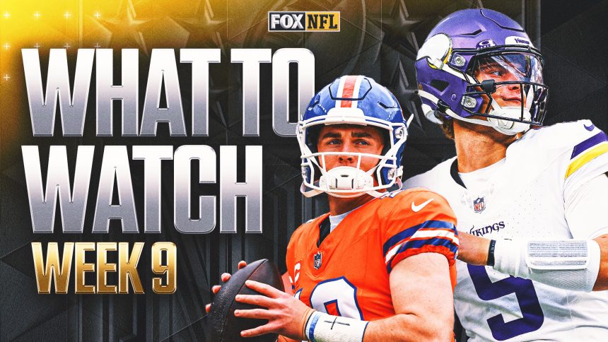 NFL Week 9 Preview: Stats and Storylines for 5 FOX Games
