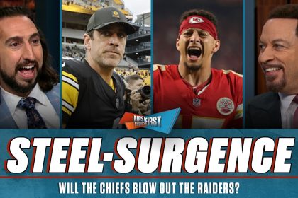 Nick says Chiefs will ‘annihilate’ Raiders, Are Aaron Rodgers & Steelers AFC contenders? | FTF