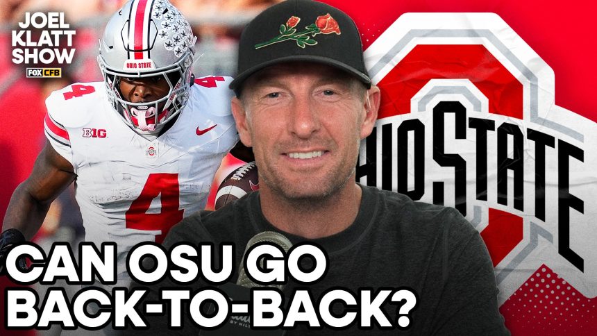 Ohio State in National Champion draft with Chris Fallica 👏 Joel Klatt Show