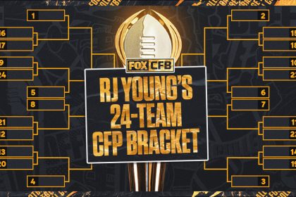 RJ Young's Projected 24-Team College Football Playoff Bracket