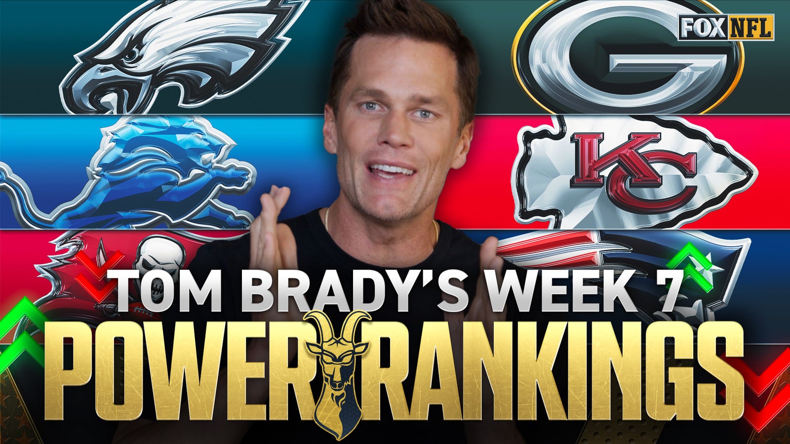 Tom Brady's Week 7 Power Rankings 🚨