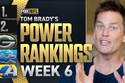 Tom Brady's NFL Power Rankings: 'You Can't Argue' With the GOAT's New No. 1