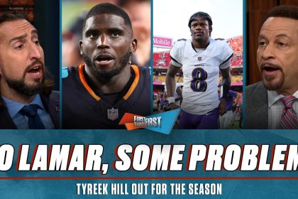 Tyreek Hill out for season, Ravens 'in trouble' without Lamar, Still doubt Chiefs? | FTF