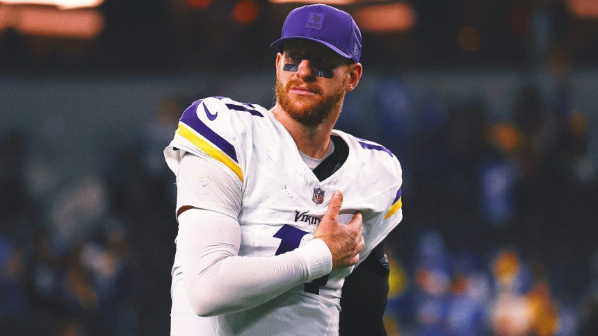 Vikings QB Carson Wentz to Undergo Season-Ending Shoulder Surgery