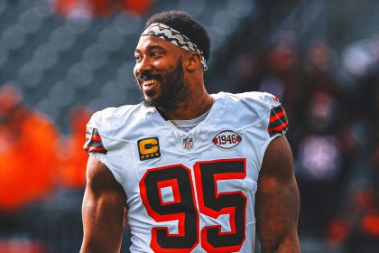 2025 NFL DPOY Odds: Myles Garrett Heavier Favorite after Week 12