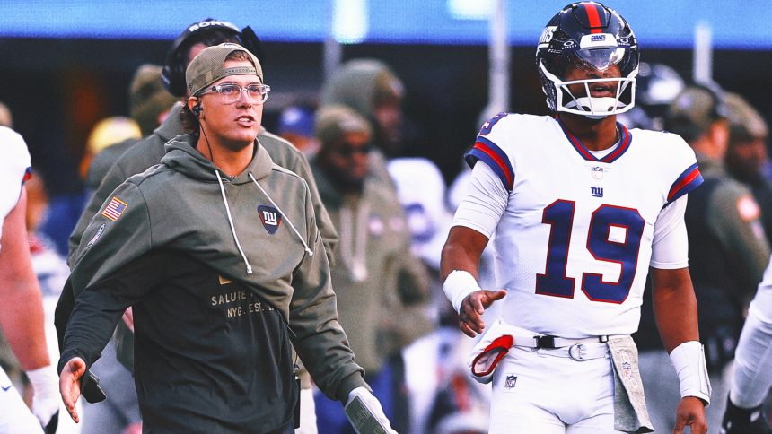 2025 NFL Week 12 Buzz: Giants QB Jaxson Dart Remains in Concussion Protocol