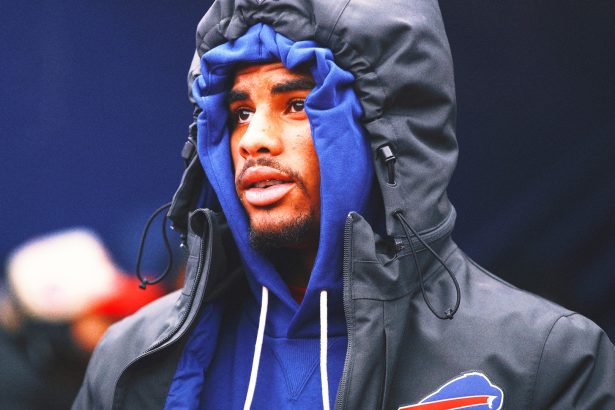 Bills' Dion Dawkins Gives Stern Message to WR Keon Coleman After Healthy Scratch