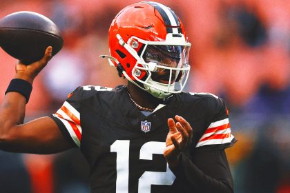 Browns Rolling With Shedeur Sanders at QB vs. Raiders, Making 1st NFL Start